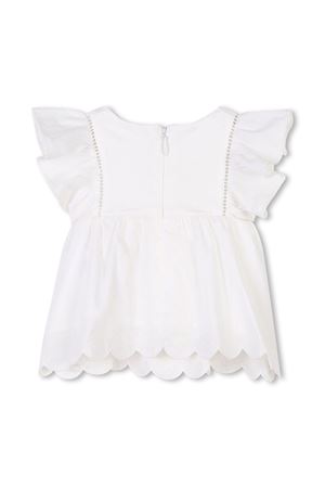 completo in cotone bianco CHLOE' KIDS | C20401N48